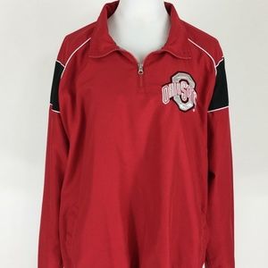 Vtg.Ohio State Buckeyes Windbreaker Jacket Size XL